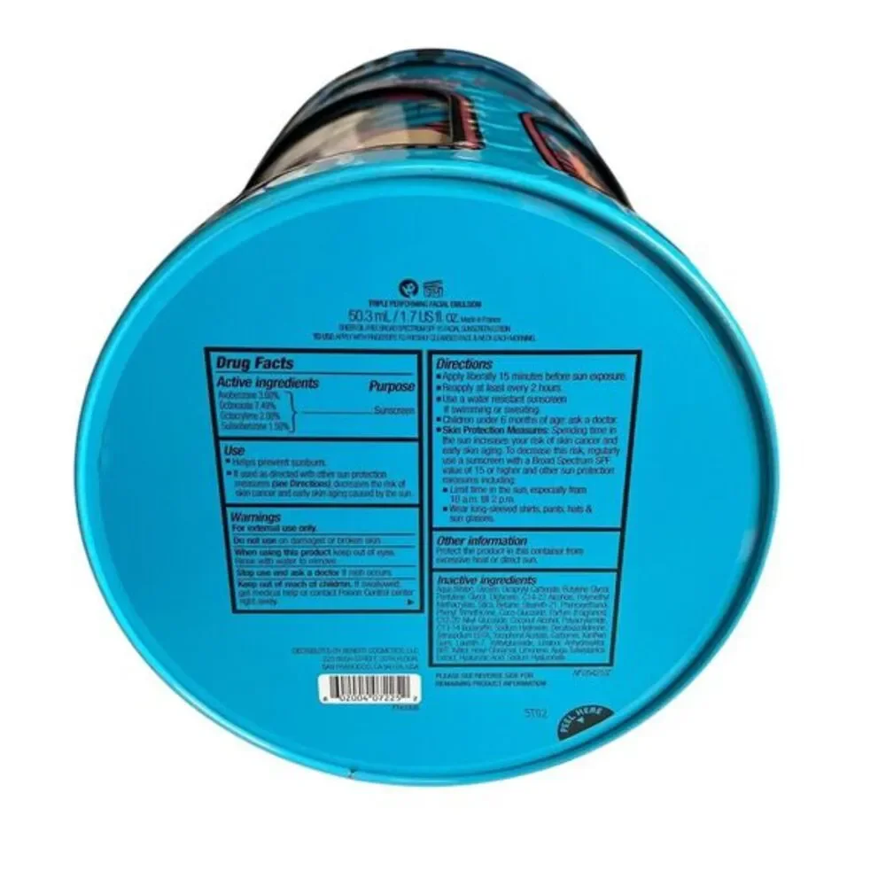 Benefit Cosmetics Your B Right To Party Limited Edition‎ Tin Storage Container